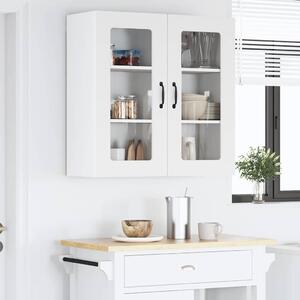 VidaXL Mosogatógép panel Kalmar Magas Fényű Fehér 80 x 31 x 80 cm