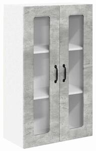VidaXL Mosogatógép panel Kalmar Beton Szürke 60 x 31 x 100 cm Faanyag