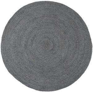 Kave Home Rozmaringszürke juta szőnyeg 150 cm