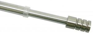 Kihúzható vitrázsrúd 10 mm henger rozsdamentes acél , 60 - 85 cm, 60 - 85 cm