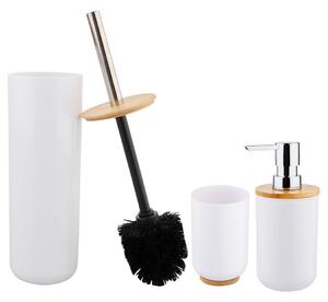 Altom Bamboo fürdőszobai szett 3 db, fehér