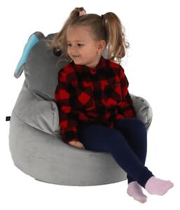 Babzsák, szürke szövet, BABY TYP 2