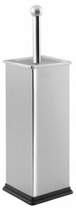 AQUALINE GA1210 Simple line WC kefe négyzet alakú,csiszolt rozsdamentes acél