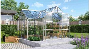 Üvegház VITAVIA SIRIUS PC 4 mm ezüst színű LG263