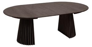 Meghosszabbítható étkezőasztal Wadeline 120-160-200 cm sötét tölgy