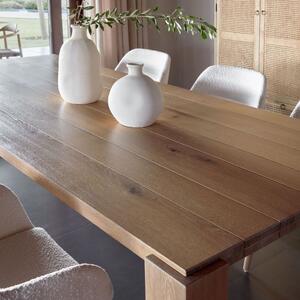 Tölgyfa étkezőasztal Kave Home Deyanira 200 x 100 cm