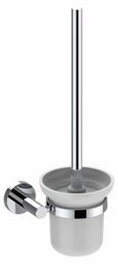 SAPHO XR323 X-Round fali WC kefe, tejüveg, sárgaréz