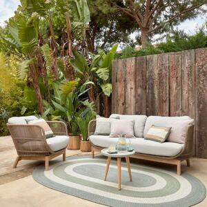 Bézs szövet kerti szék Kave Home Catalina