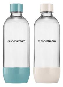 Sodastream Jet Blue/Sand palack 2x 1 l, mosogatógépben mosható