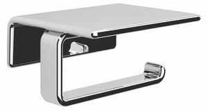 GEDY A92513 Il Giglio WC-papírtartó polccal, króm