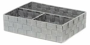 Compactor TEX ruha- és kiegészítő-rendszerező, 32 x 25 x 8 cm, szürke