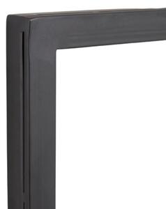 Fekete fém függő tükör Kave Home Ulrica 160 x 100 cm
