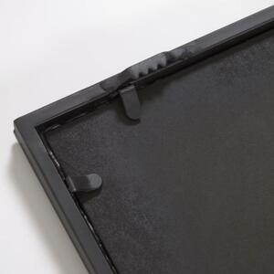 Fekete fém függő tükör Kave Home Ulrica 160 x 100 cm