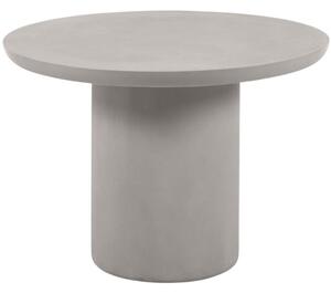Szürke beton kerti asztal Kave Home Taimi 110 cm