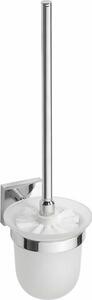 SAPHO XQ301 X-Square falra szerelhető WC-kefe,ezüst