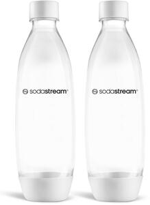 Sodastream Fuse White palack 2x 1 l, mosogatógépben mosható