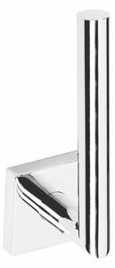 SAPHO XQ704 X-Square WC-papír tartó, tartalékezüst