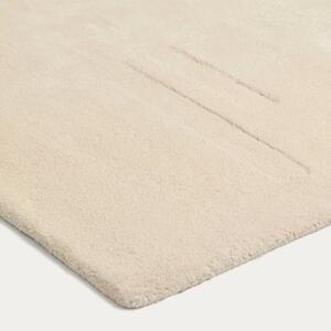 Fehér pamut szőnyeg Kave Home Enriqueta 160 x 230 cm
