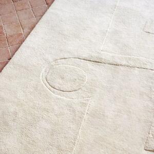 Fehér pamut szőnyeg Kave Home Enriqueta 160 x 230 cm