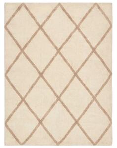 Bézs pamut szőnyeg Kave Home Terezinha 150 x 200 cm