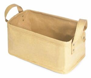 Compactor Basket Ecologic tárolókosár, 28 x 18 x , 13 cm, bézs