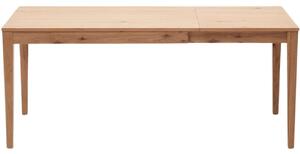 Tölgy összecsukható étkezőasztal Kave Home Yain 120/180 x 80 cm