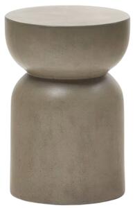 Szürke cement oldalasztal Kave Home Garbet 32 cm
