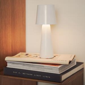Fehér fém LED asztali lámpa Kave Home Arenys M