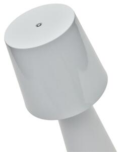 Fehér fém LED asztali lámpa Kave Home Arenys S