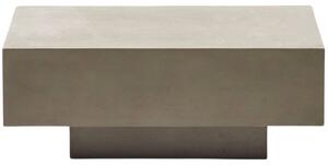 Szürke cement dohányzóasztal Kave Home Rustella 80 x 60 cm