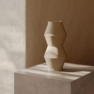 Bézs kerámia váza Kave Home Peratallada 30 cm