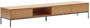 Tölgy TV asztal Kave Home Vedrana 195 x 40 cm