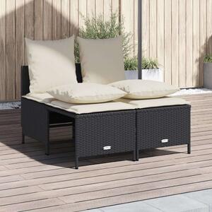 VidaXL Polyrattan Kerti Ülőgarnitúra - 4 Fős