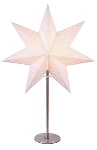 Bobo fehér világító csillag dekoráció, magasság 51 cm - Star Trading