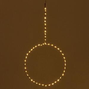 Arany fényű LED dekoráció Kave Home Tamane 25 cm