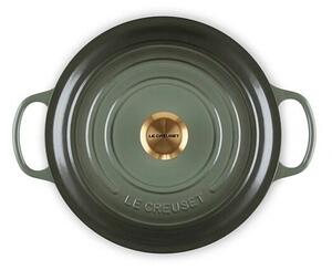 Le Creuset Signature Öntöttvas Lábas fedővel Ø 18cm - Zöld