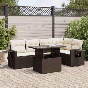 VidaXL Polyrattan Kerti Ülőgarnitúra - 6 Személyes