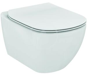 Wc soft close ülőkével Ideal Standard Tesi fehér színben fényes felülettel hátsó kifolyással T354601