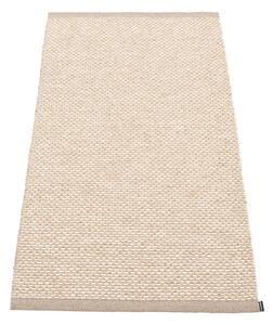 Krémszínű kültéri-beltéri szőnyeg 60x125 cm Effi Mud – Pappelina
