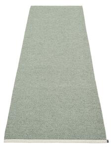Világoszöld kültéri-beltéri futószőnyeg 70x200 cm Mono Sage Army – Pappelina