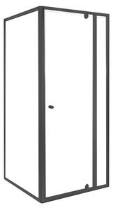 Flexi 80x80 cm sarokba szerelhető szögletes zuhanykabin zuhanytálca nélkül