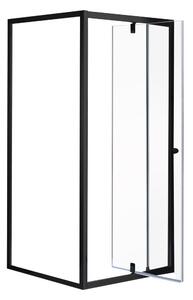 Flexi 80x80 cm falsíkra szerelhető szögletes zuhanykabin zuhanytálca nélkül