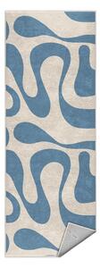 Kék mosható futószőnyeg 80x200 cm Blue Latte – Mila Home