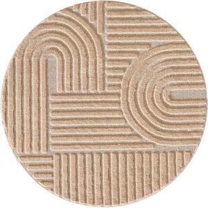 Világos rózsaszín kerek szőnyeg ø 120 cm Art 1121 – Ayyildiz Carpets