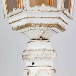 Kültéri állólámpa PUCHBERG matt fehér/arany, 53cm