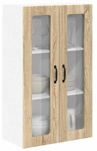 VidaXL Fali konyhaszekrény Sonoma tölgy 60 x 31 x 100 cm Faanyag