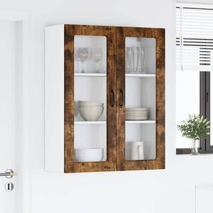 VidaXL Fali konyhaszekrény Füstölt tölgy 80 x 31 x 100 cm Faanyag