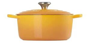 Le Creuset Signature Öntöttvas lábas fedővel Ø 24cm 4,2L - Nektársárga