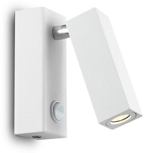 PAGE modern LED spot lámpa, szögletes, 1-es, fehér