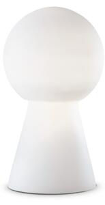 BIRILLO modern asztali lámpa, közepes, fehér